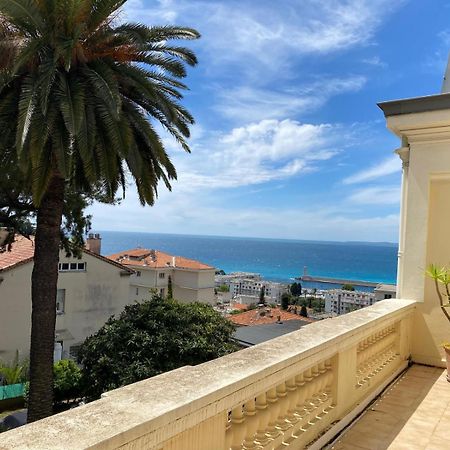 Palmeraie - Magnifique Appartement D'Epoque Avec Vue Mer 4 Personnes Avec Terrasse Le Port Νίκαια Εξωτερικό φωτογραφία