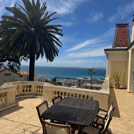 Palmeraie - Magnifique Appartement D'Epoque Avec Vue Mer 4 Personnes Avec Terrasse Le Port Νίκαια Εξωτερικό φωτογραφία