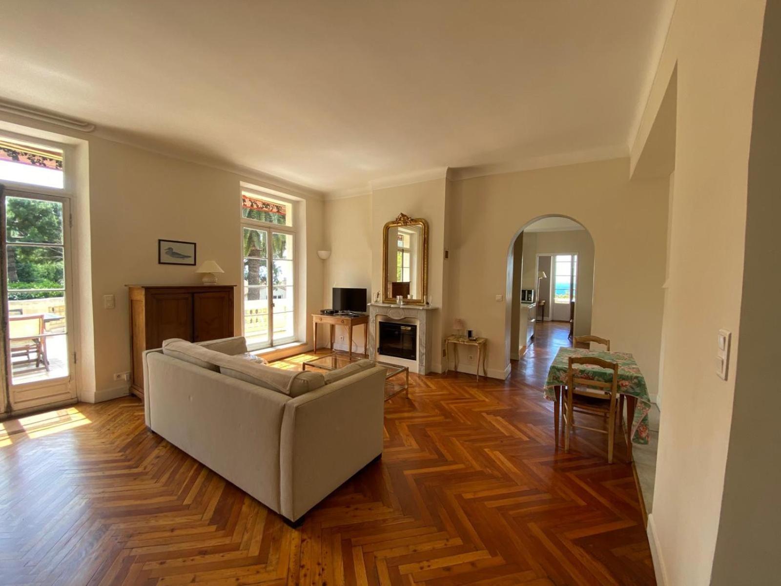 Palmeraie - Magnifique Appartement D'Epoque Avec Vue Mer 4 Personnes Avec Terrasse Le Port Νίκαια Εξωτερικό φωτογραφία