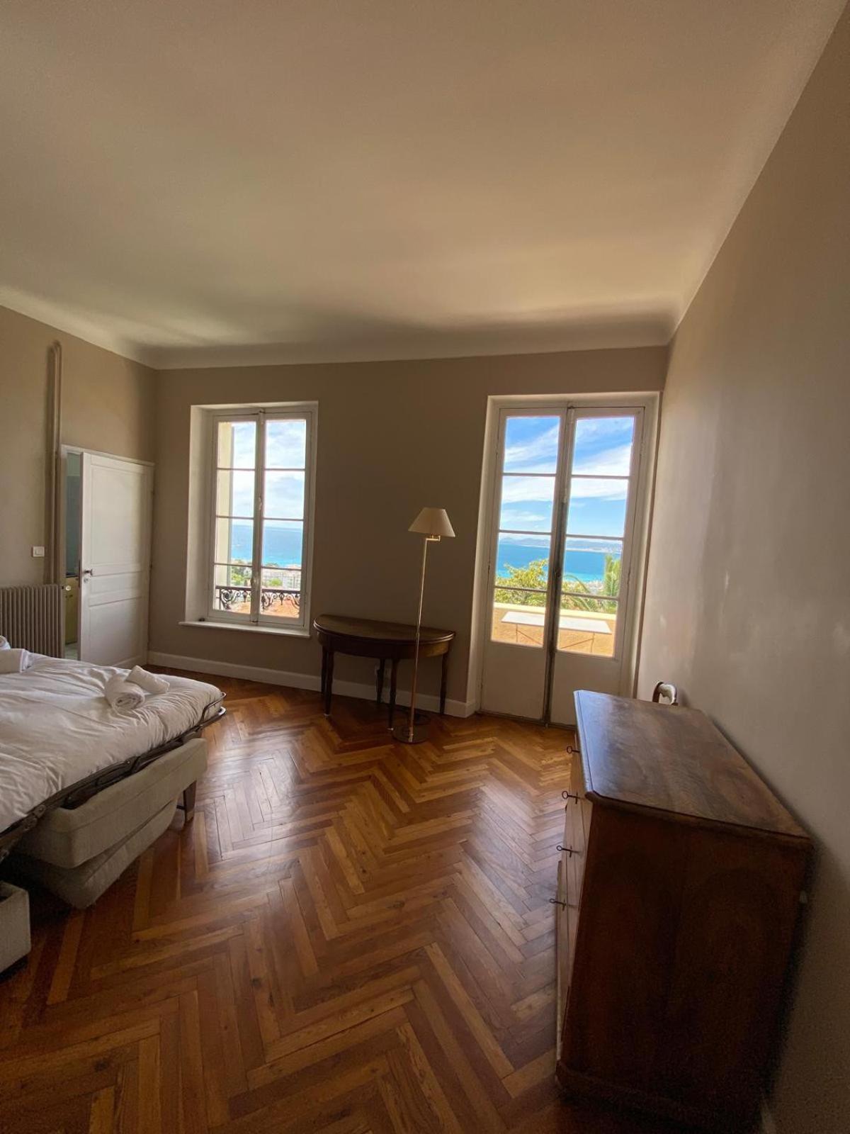 Palmeraie - Magnifique Appartement D'Epoque Avec Vue Mer 4 Personnes Avec Terrasse Le Port Νίκαια Εξωτερικό φωτογραφία